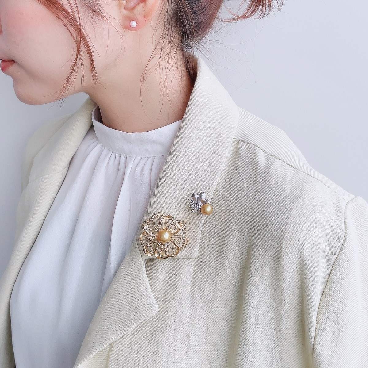 南洋ゴールデンパール 着用画像