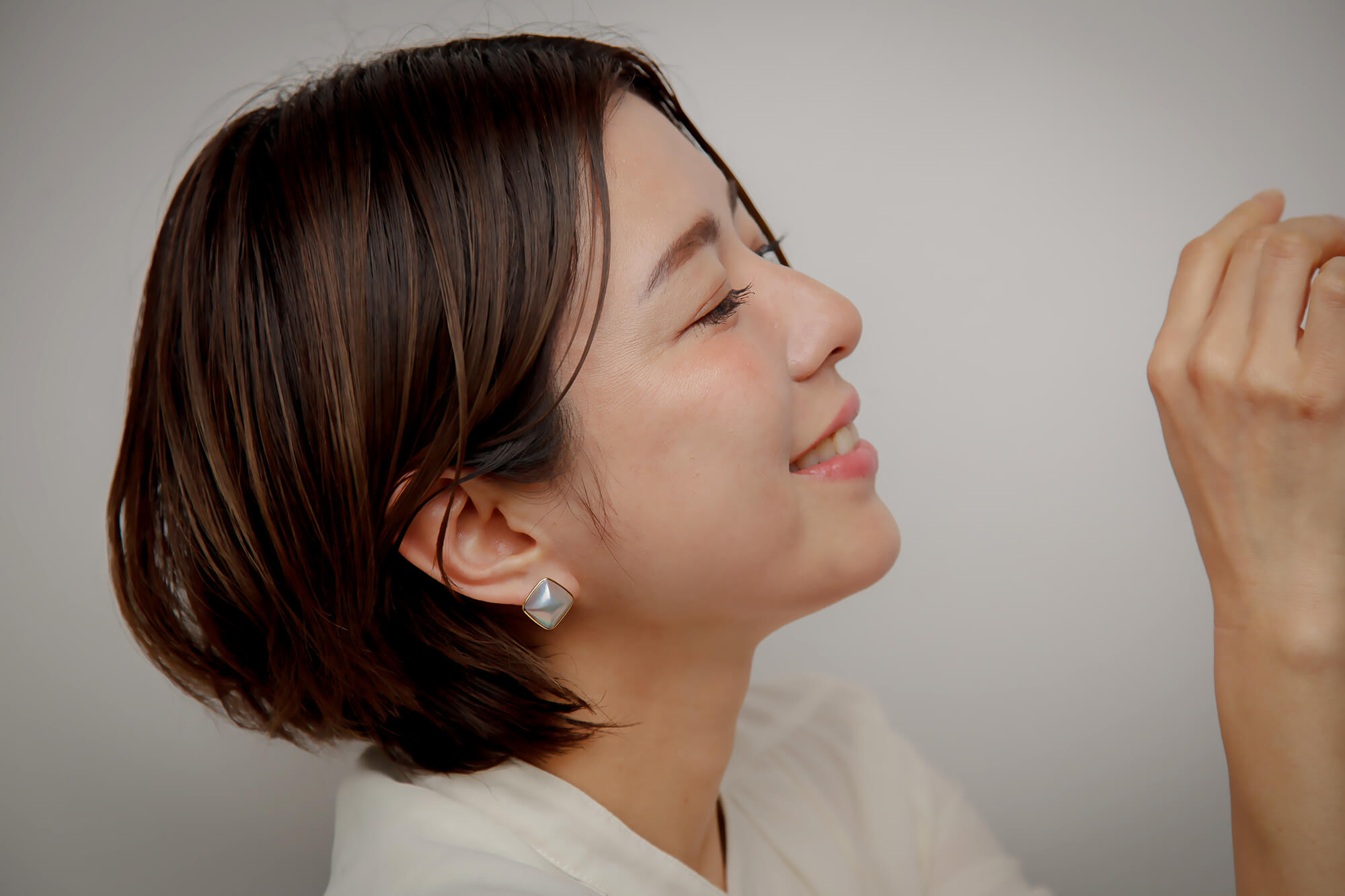 マベ真珠 ピアス