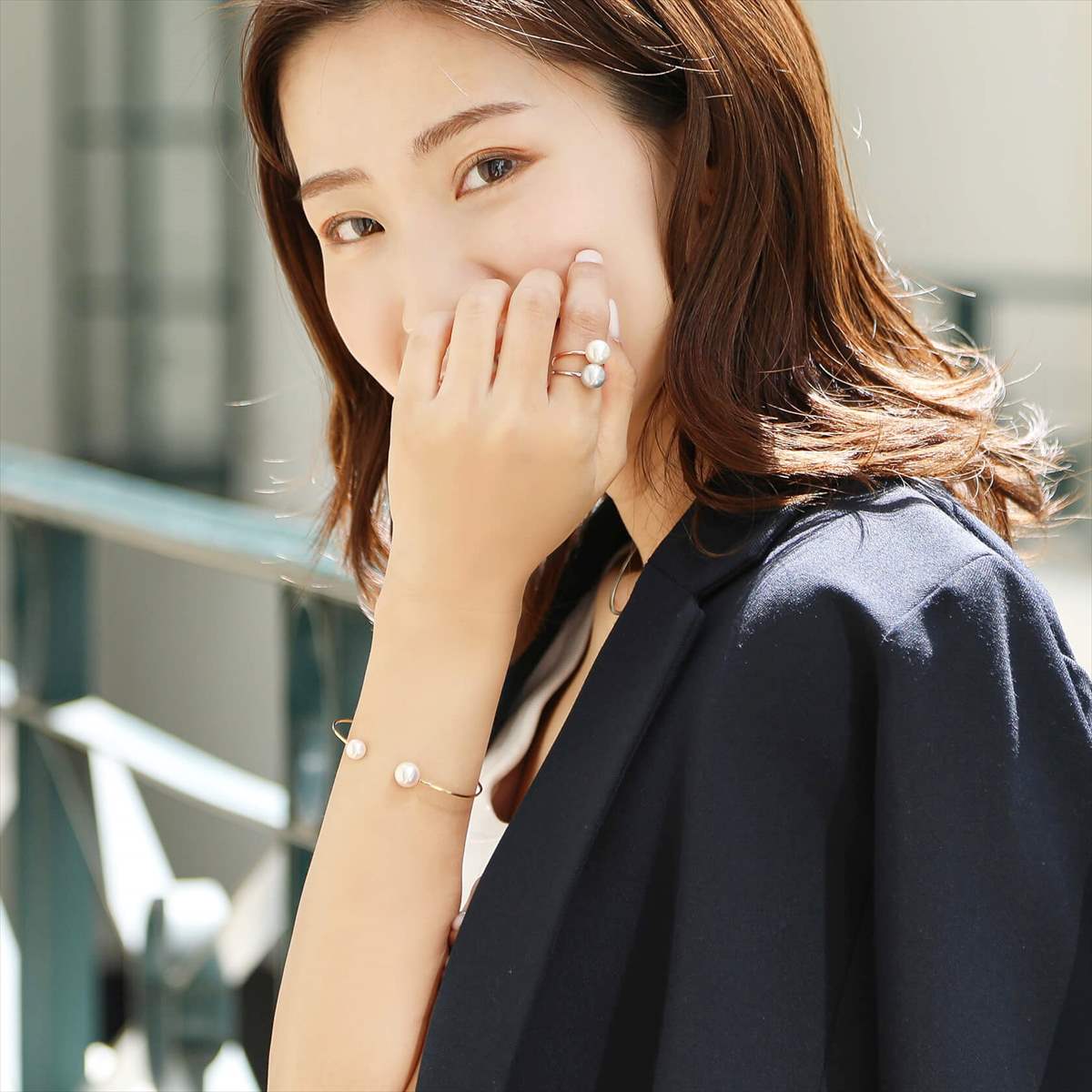 あこや真珠 バングル