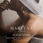 阪急うめだ本店 「MARLENA(マルレナ)」 POPUP開催(9/10~11/25)